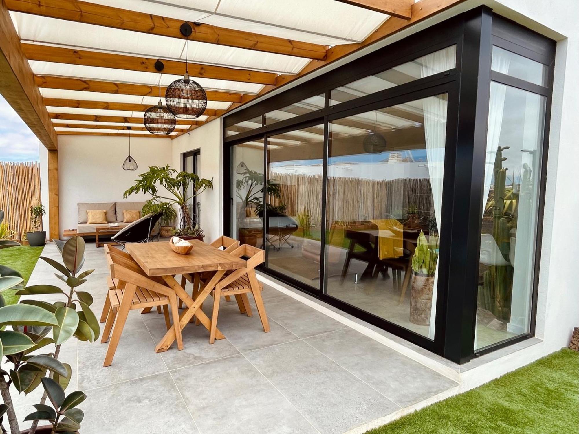 Bungalow + Piscina Independiente La Oliva Eksteriør bilde